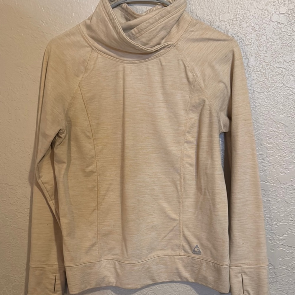 Women's Cream Turtleneck